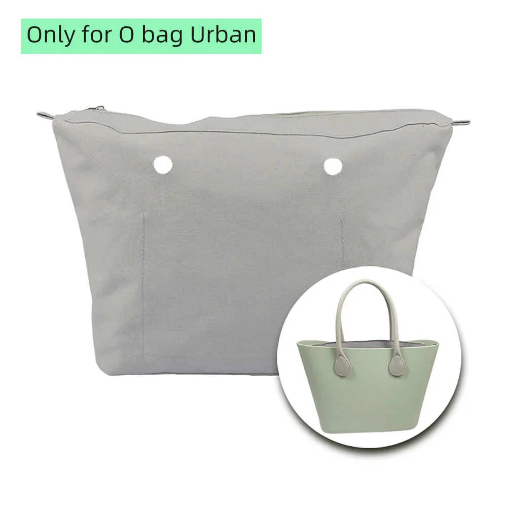 2025 New Canvas Lining Insert Zipper Inner Pocket Organizer for Obag Urban O Bag