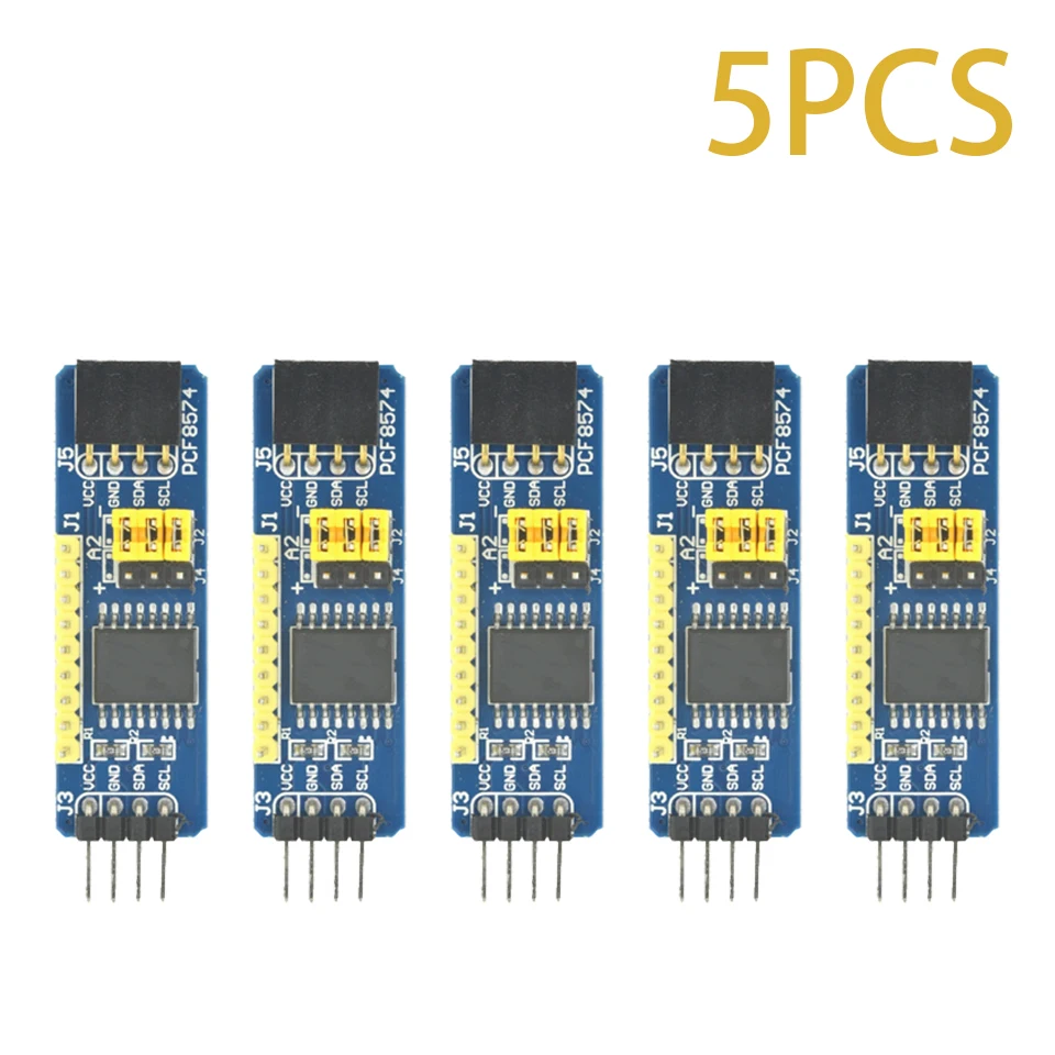 1-50PCS PCF8574 I2C 8-kanaals GPIO-uitbreidingsmodule – 8-bit I/O-extender voor Arduino ESP32