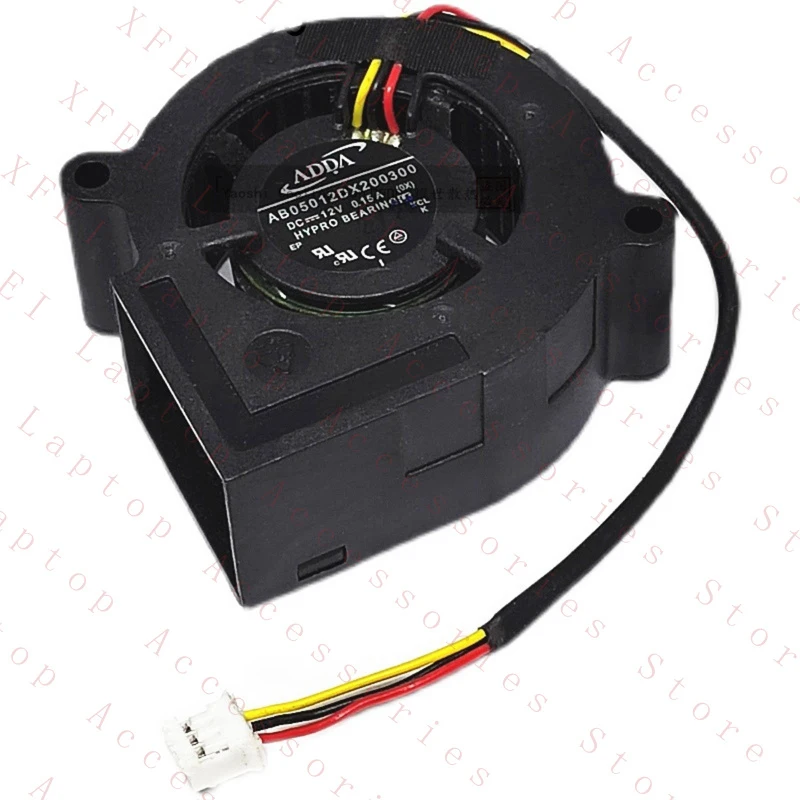 D  1 PCS New for ADDA AB05012DX200300 12V 0.15A 3pin projector fan #as