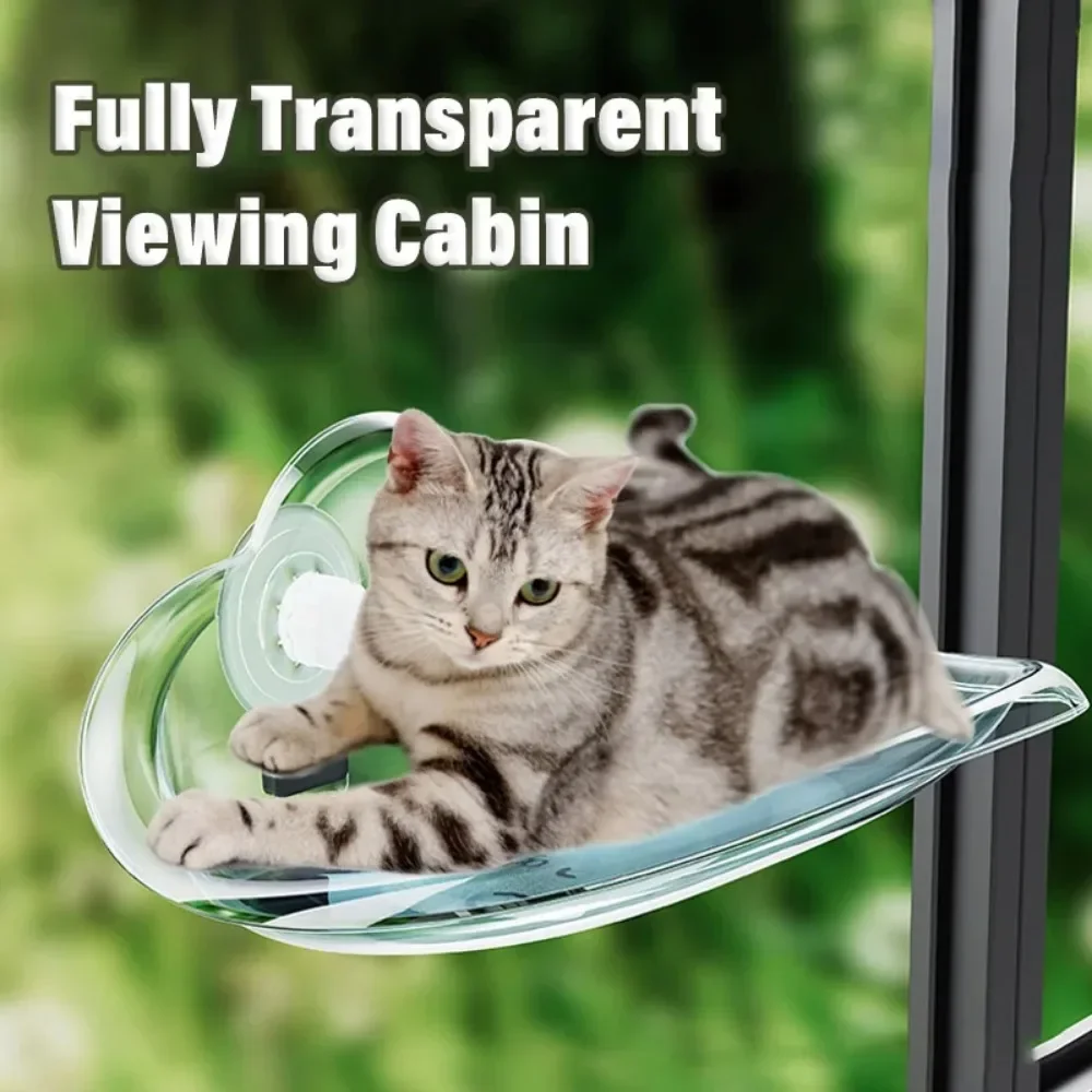 Cat Hammock Window Glass Suction Cup Cats Nest Wall Mounted Strong Bearing Capacity Cat Bed Climbing Frame Pet Products Supplies