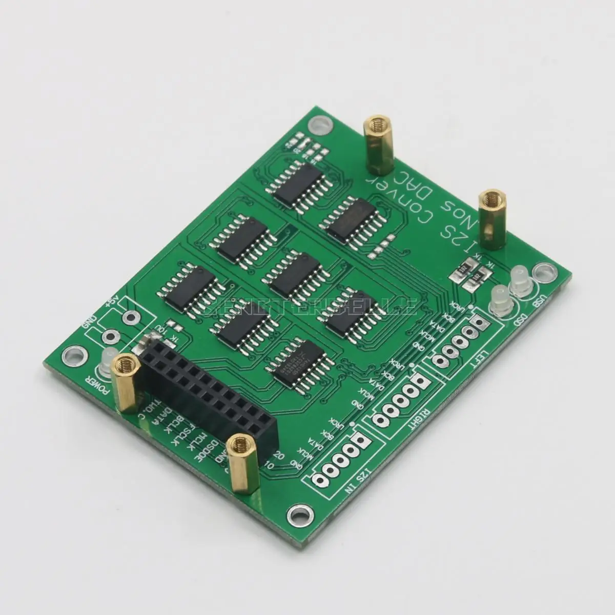 DAC I2S Format NOS Decoder Shifter Board I2S Data Conversion Support for XMOS Amanero
