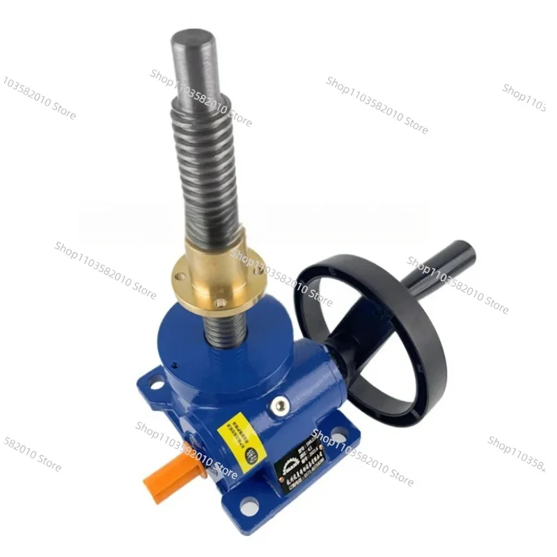 

Fixed Lifting Platform Electric Hand Cranked Spiral Small Screw Lift Linkage Worm Gear