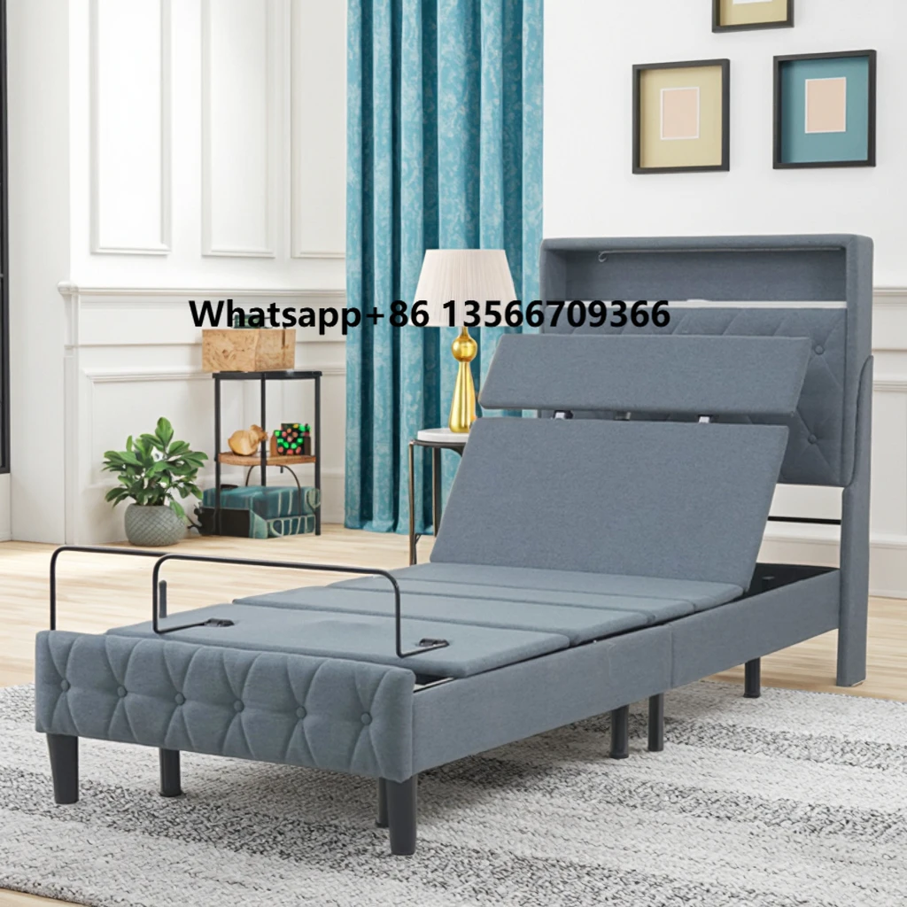 

Healthtec Patient Electric Adjustable Bed Frame with Massage for Elderly Home