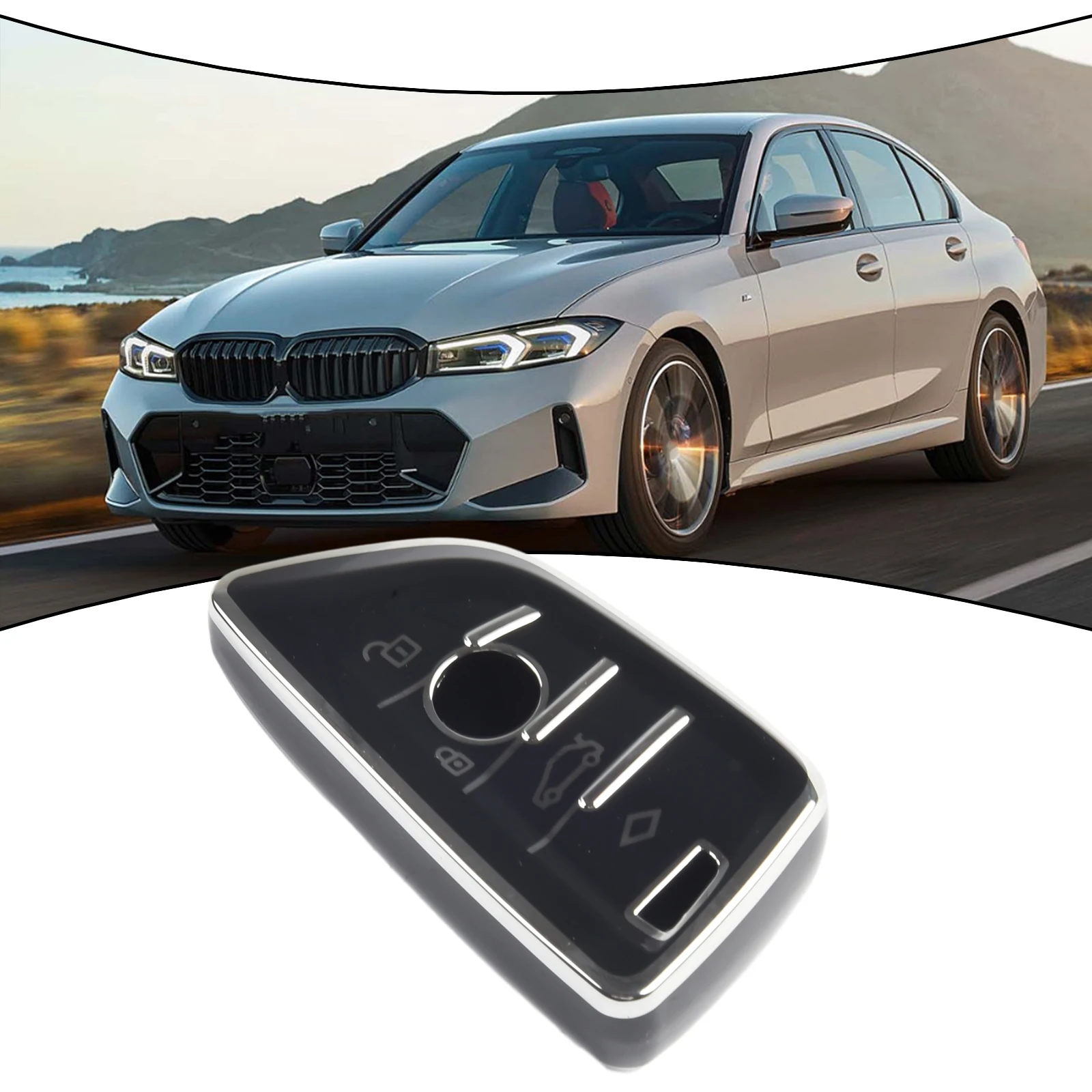 Lightweight TPU Car Remote Key Cover for BMW 1 3 5 7 Series X3 X4 X6 F10 F20 F30 Improved Grip and Reliable Safety