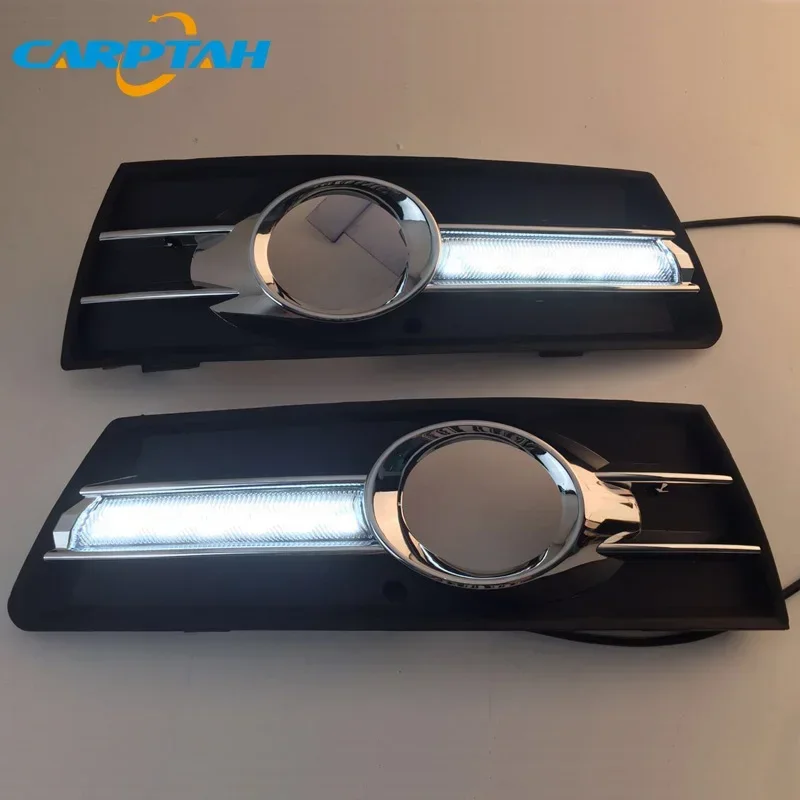 Auto LED Tagfahrlicht DRL Für Volkswagen VW Passat CC 2009 2010 2011 2012, Blinker Tagfahrlicht Scheinwerfer