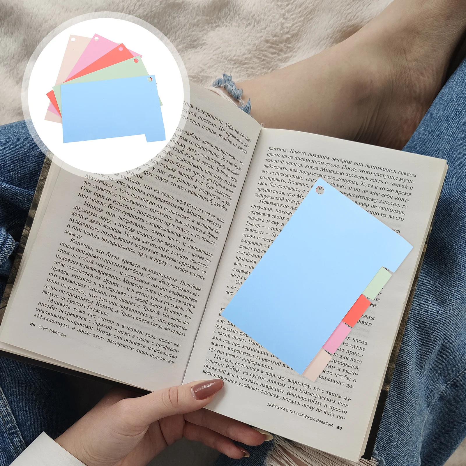 

3pcs Index Card Bookmarks Writable Paper Tabs For Notebook Dividers Notepad Tabs Divider Journal Diary Page Markers School