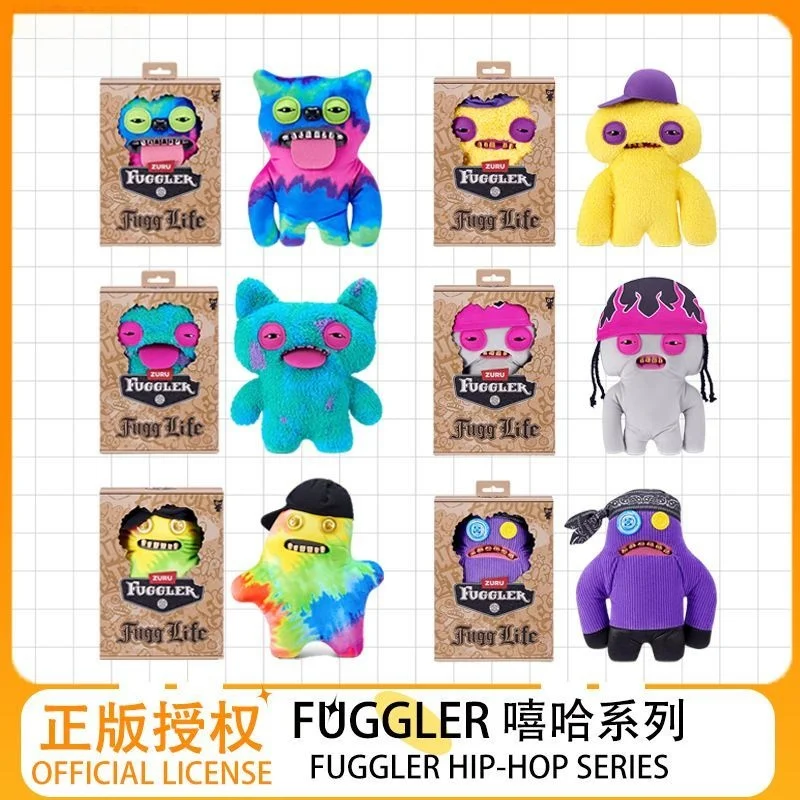 

В наличии: Оригинальная плюшевая игрушка Fuggler из серии Hip-Hop – уродливая, но милая настольная декорация, неожиданный причудливый подарок на день рождения для друзей