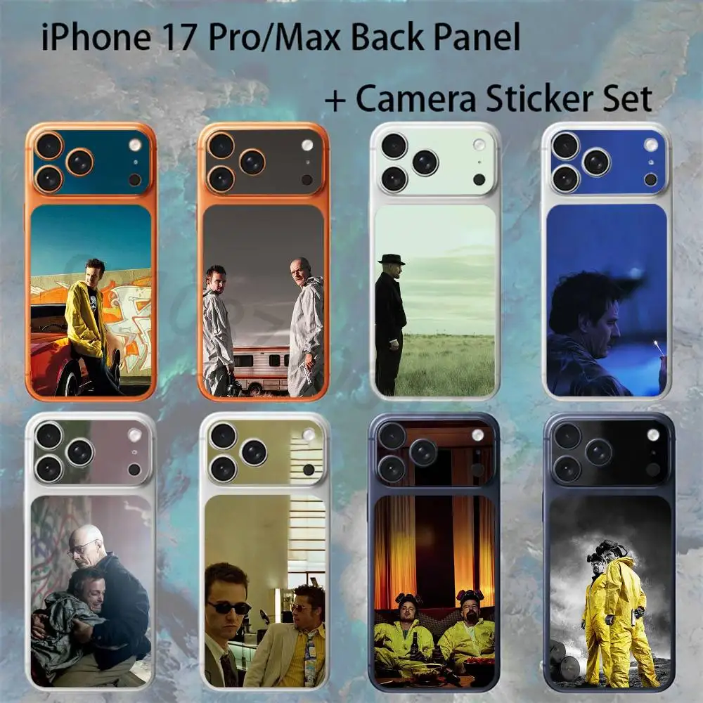 

Breaking Bad For iPhone 17pro/pro Max Full body Back Cover Decal Skin Colorful Rear Protective Sticker Film