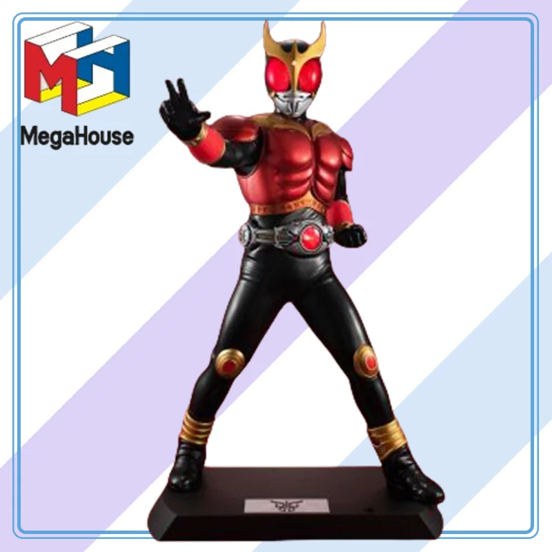 

MegaHouse подлинная Ultimate Article Kamen Rider Kuuga Mighty Form Collection Series Модель персонажа из мультфильма Гаражный комплект Подарки Игрушки