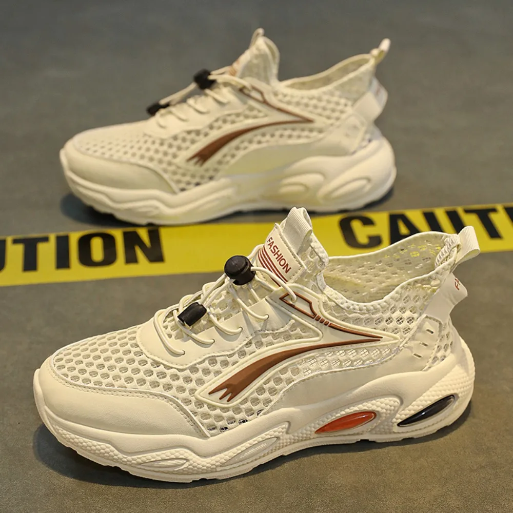 

Дышащие сетчатые слипоны 2026: модные летние сандалии для вождения, пляжа и рыбалки, с отверстиями для воды