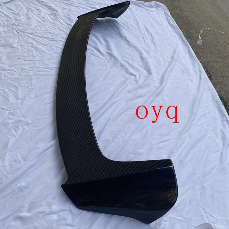 For Mazda Axela 2014-2017 hatchback high quality Carbon Fiber rear boot Wing Spoiler Rear Roof Spoiler Wing Trunk Lip Boot Cover