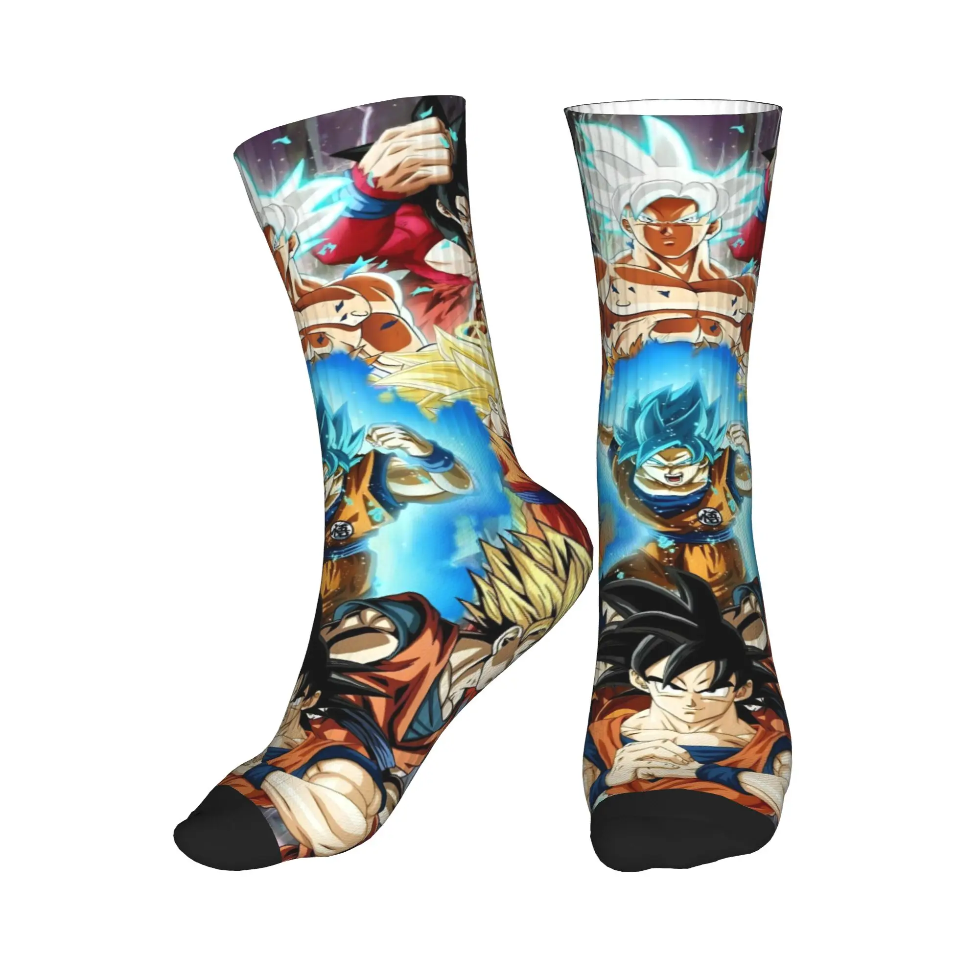 

DragonBall Anime Dragon Ball Socks Men Women Warm Funny Novelty Crew Socks
