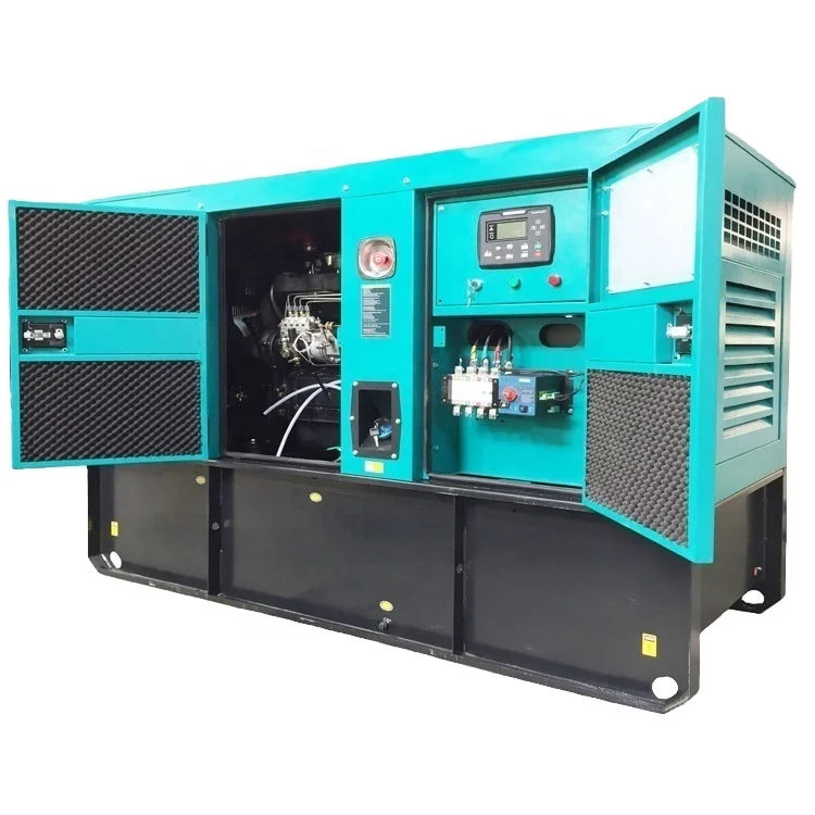 Voor Nieuwe Maatwerk 40kw 50kw 70kw Diesel Generator Stille Typle Met Ce