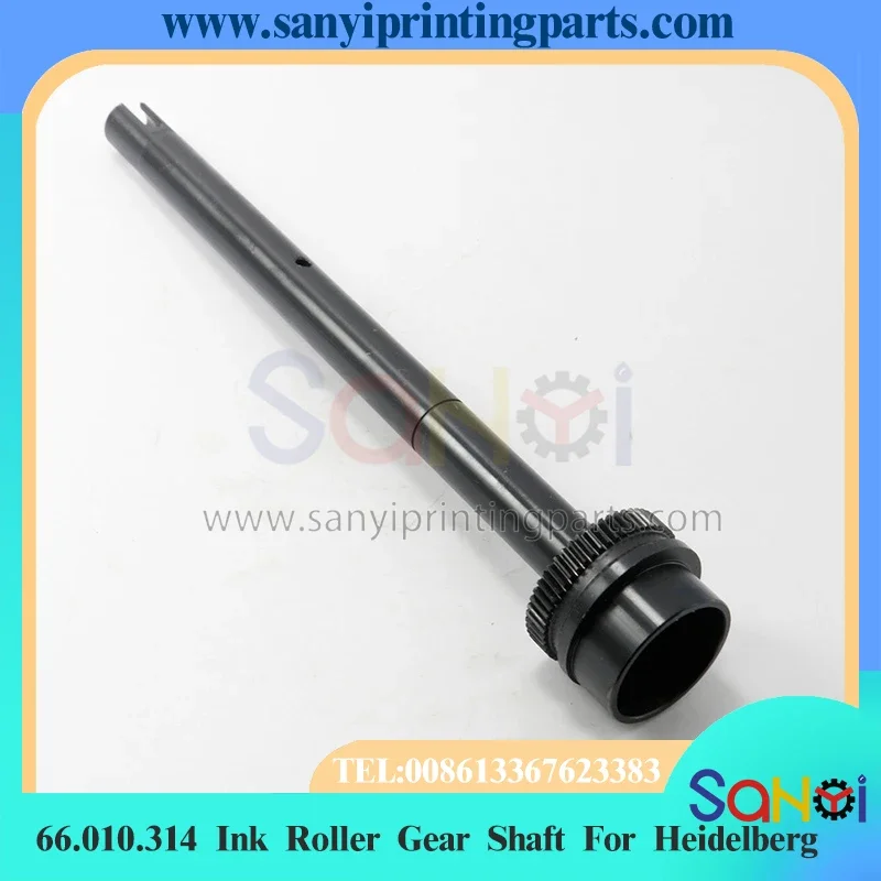 360MM Heidelberg CD102 Ink Roller Gear Shaft long 66.010.314 For Printing Machine Parts