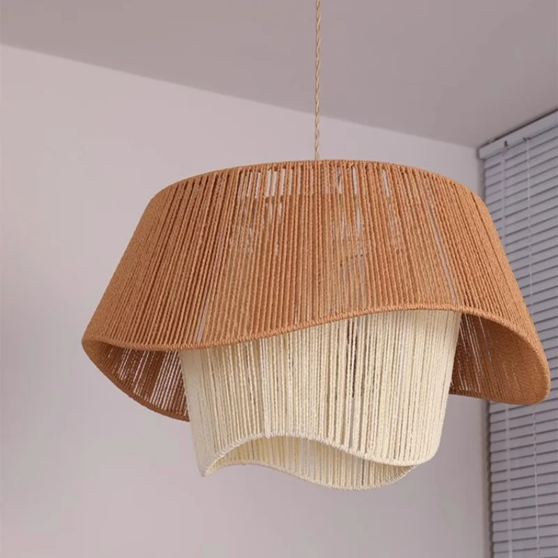 Japanese Style Cream Style Chandelier Nordic Living Room Homestay Warm Designer Master Bedroom Lighting Fixtures