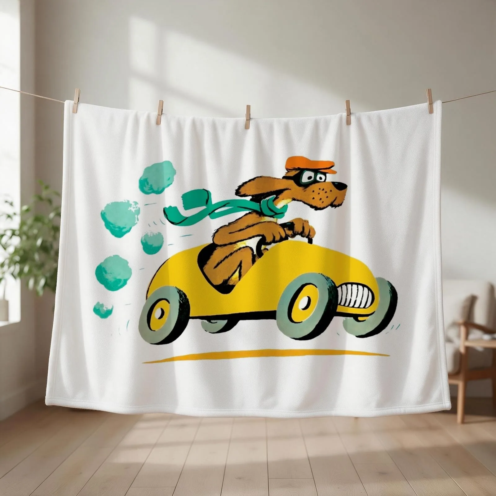 New Go, Dog. Go! - Classic Art Throw Blanket Sleeping Bag Large for winter Custom Blankets
