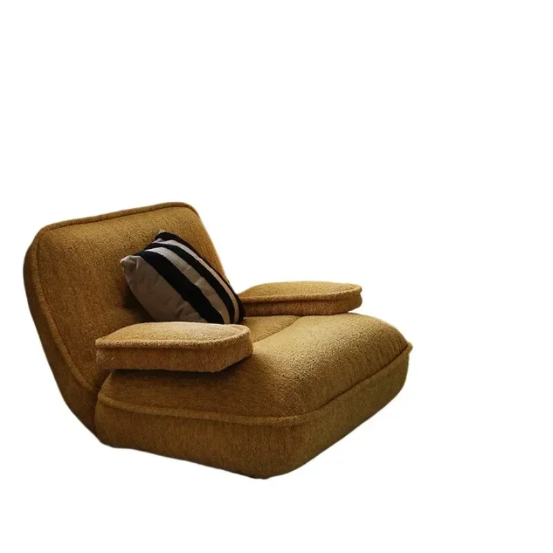 Dopamine fabric single sofa leisure chair