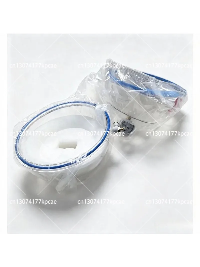 Plastic Vacuum Desiccator 150/250/300mm, Double Valve Transparent Drying Chamber for Lab Sample Storage