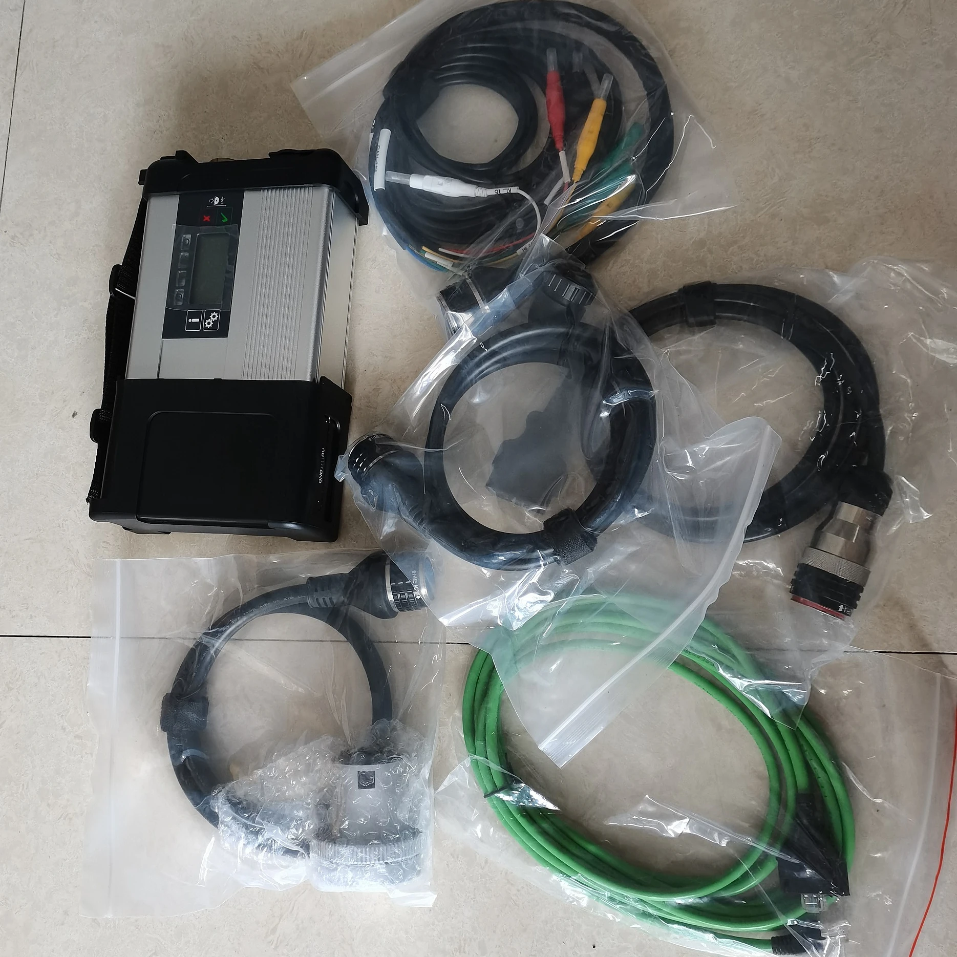 أدوات تشخيص السيارات MB STAR C5 SD معدد مدمج وماسح رمز Obd2 V09.2023 برنامج HHTwin لشاحنات سيارات مرسيدس #5