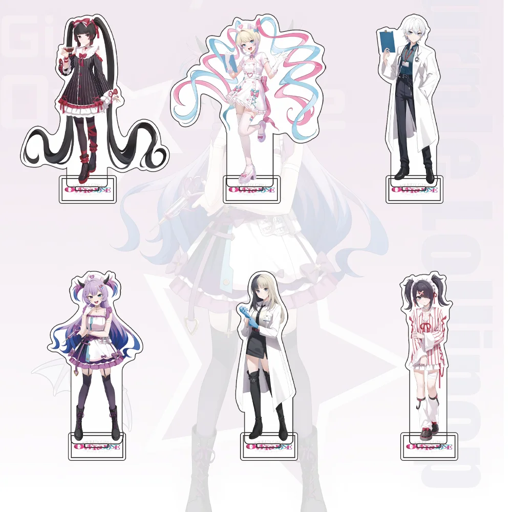 Anime NEEDY GIRL OVERDOSE Acrylic Keychain 15cm Stand Pop-up Store Desk Decor for Fans