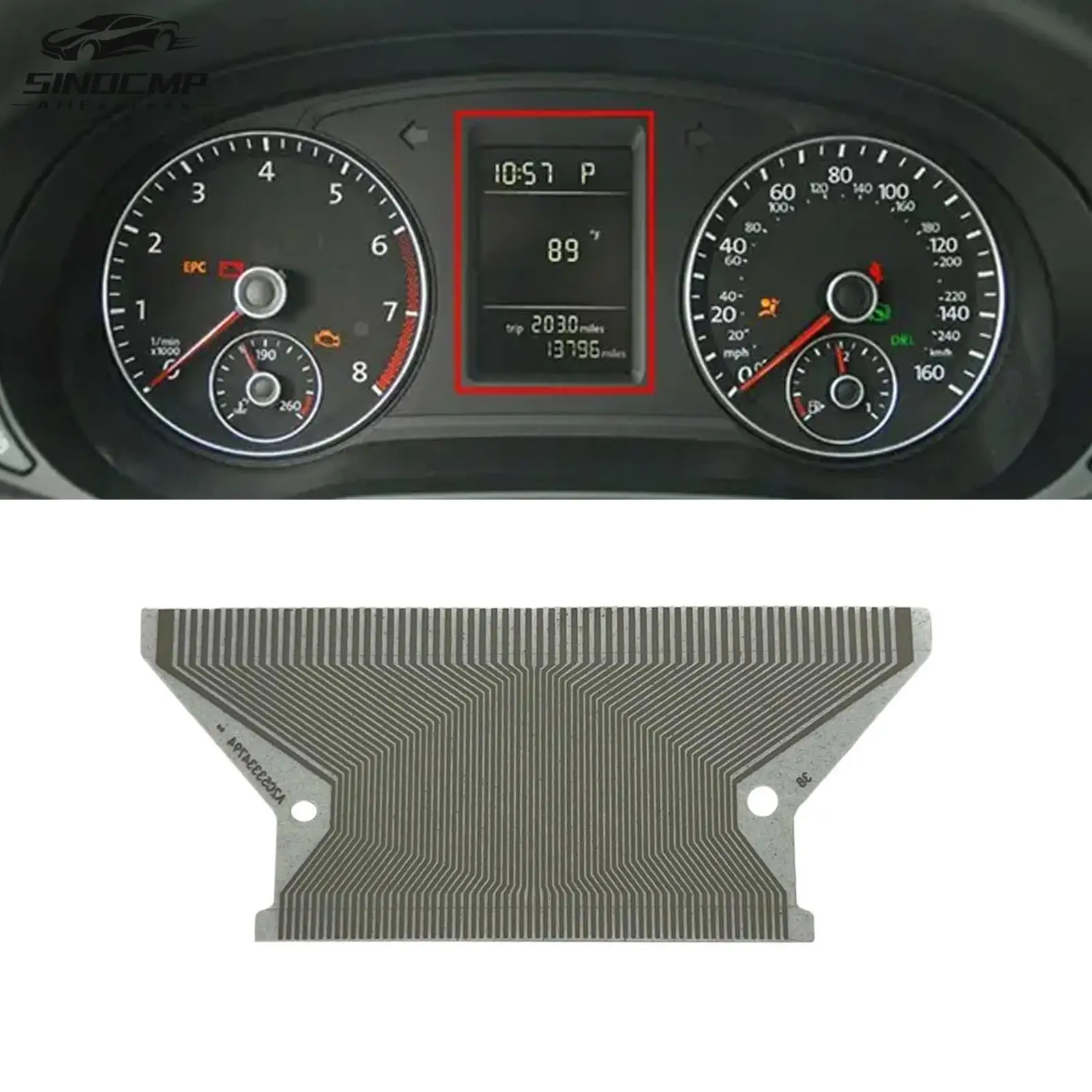 

Display Pixel Repair Flat Cable 8X0920900B 56D920860B 5x20.920862 A2C53321539 A2C30105900 For VW Golf Passat Skoda Fabia Seat