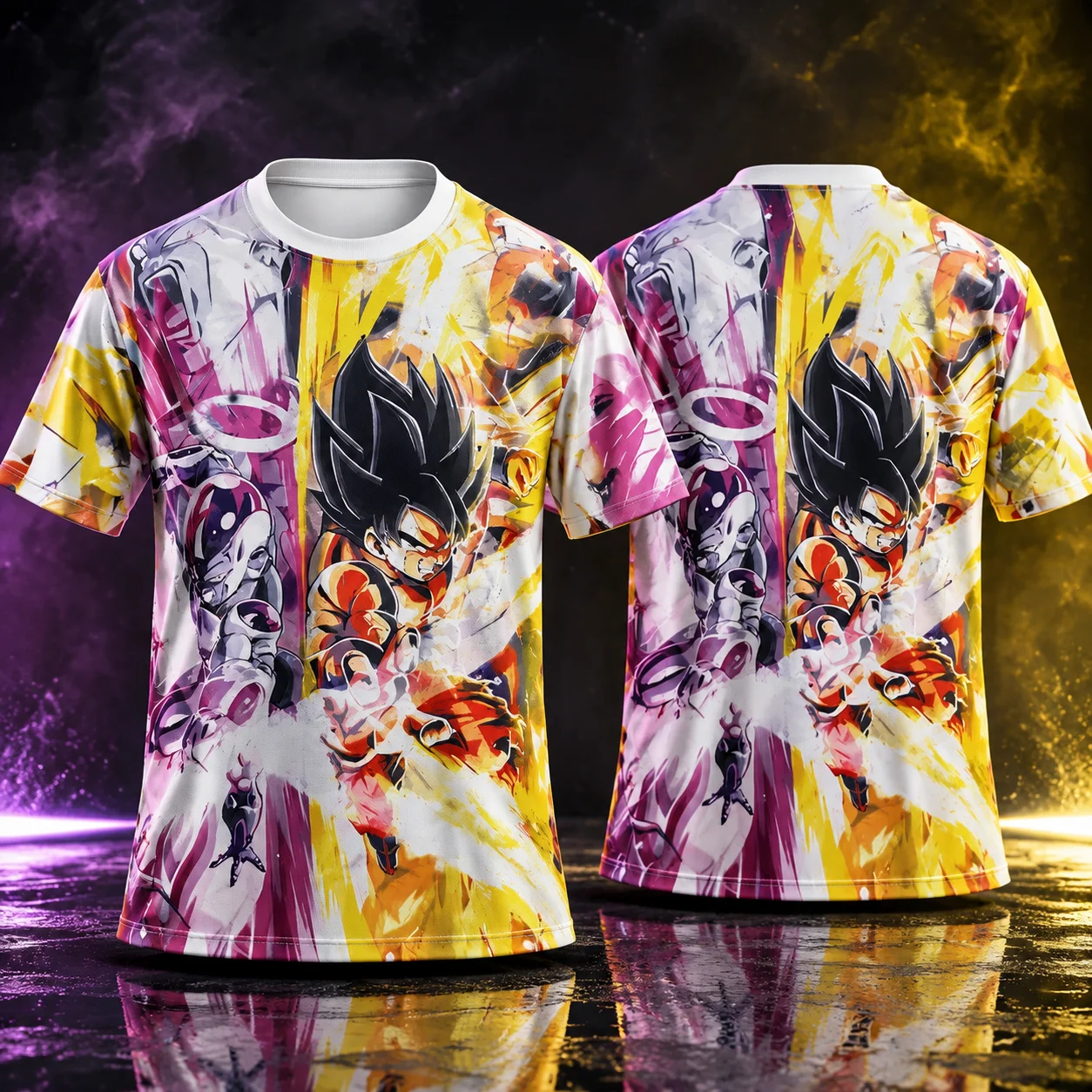 Dragon Ball Martial Arts Graphic Jersey Men 3D Print Short Sleeve Sports T Shirt Manga Style Cosplay Fan Gift Casual Streetwear