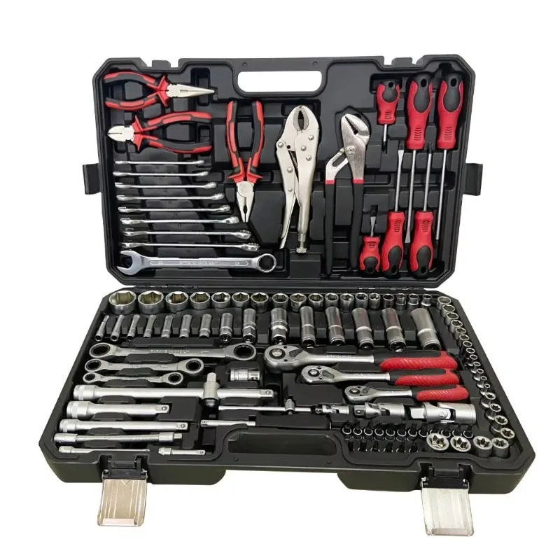 

CLTOOL Hot Selling 112pcs Combination Hand Tool Set Multifunction Household Hardware Tools Box Set Socket Wrench Tools Set