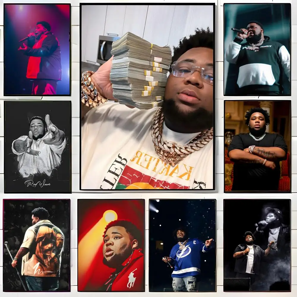 Rapper Rod Wave Poster Wall Art Print Decorative Mural Home Decor Gift Unframed