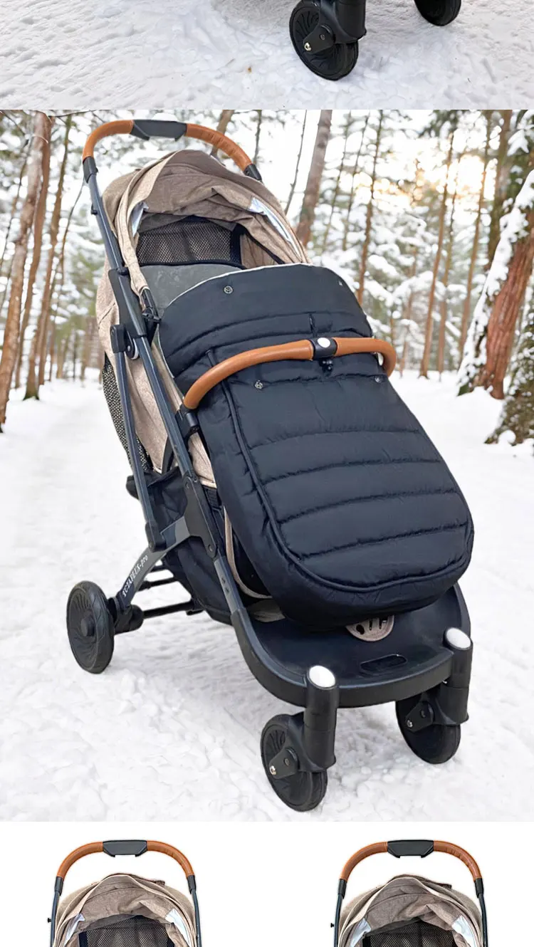 Universal 6-36M Winter Baby Kinderwagen Fußsack Warme Schlaf Sack Schnee-Proof Winter Baby Kinderwagen Schlafsack – Detail 4