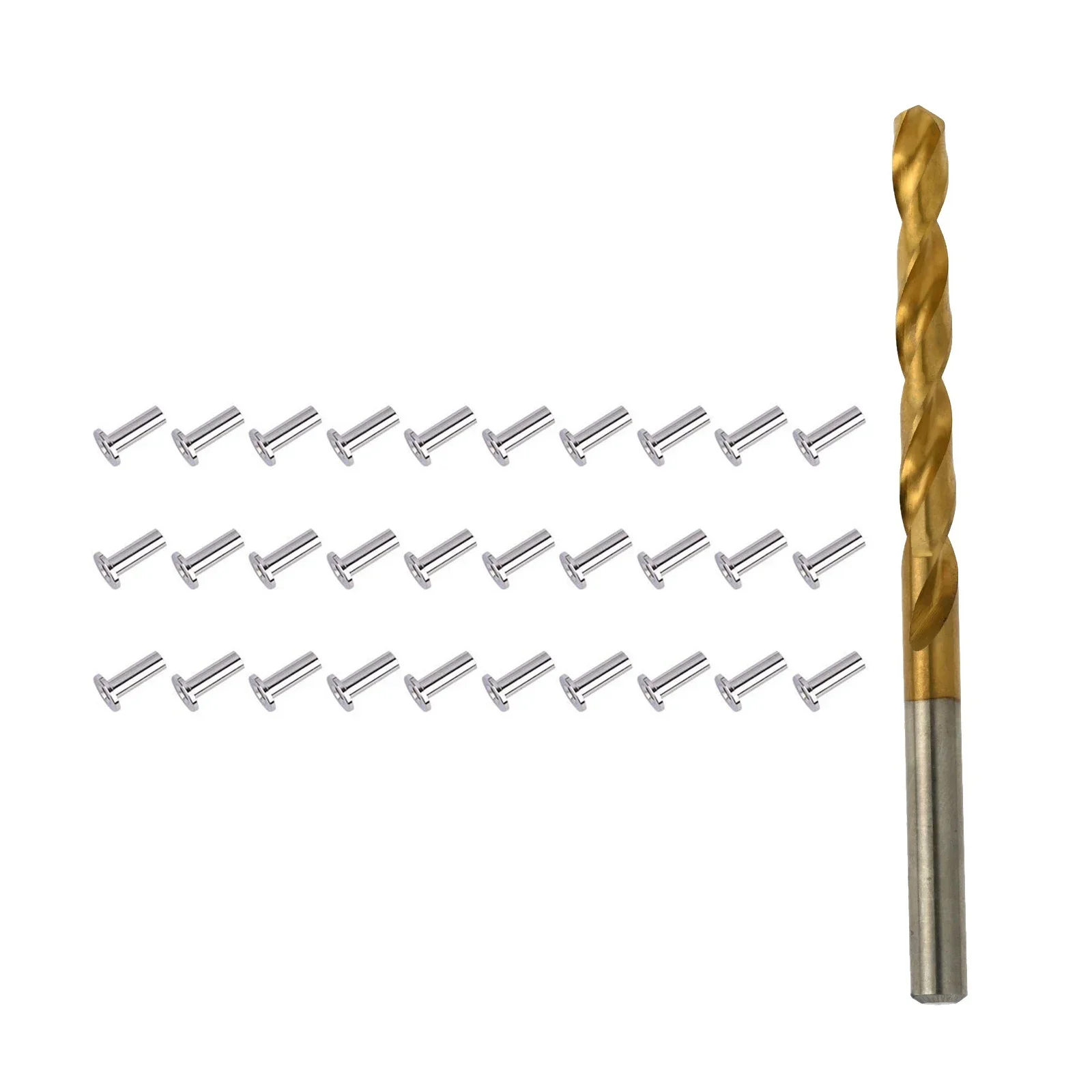 30/50/80Pcs Deck Cable Railing Marine Stainless Steel Wire Rope Protective Protector Sleeves Drill Bit Kit Tension Tool for 1/8