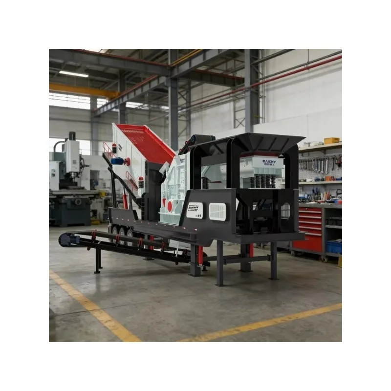 High Efficiency All Terrain Crawler Jaw Mobile Crushing Station Intelligent Control Rock Breaker for Mining Ore Coarse Crushing