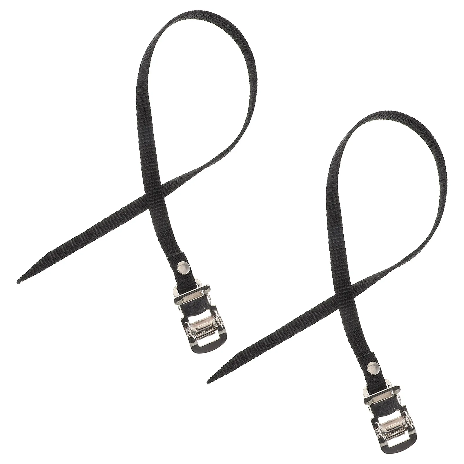 

2Pcs Exercise Bike Pedal Straps Dynamic Mouth Cover Secure Fastening Anti-Slip for Road Mountain Cycling