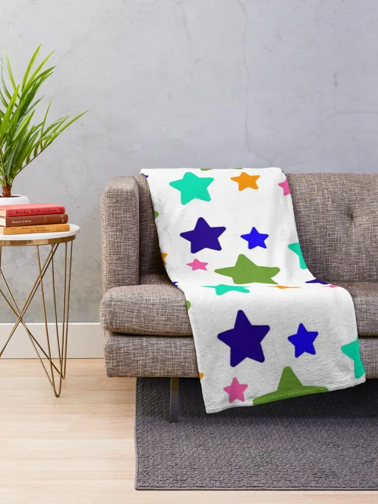 Star Arrangement #3 Throw Blanket Furry Plush Bed covers Tourist Blankets