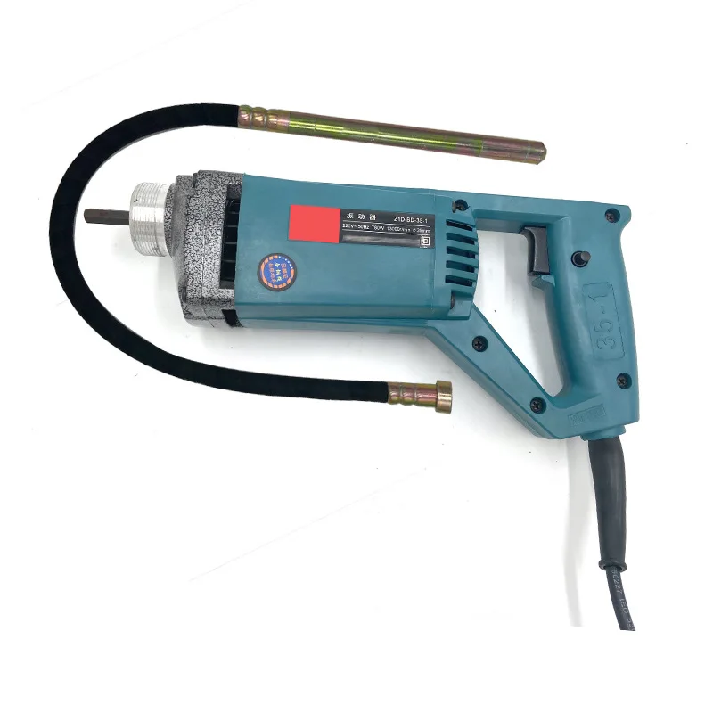 1800W Handle Portable Concrete Poker Vibrator,Small Vibrating Spear Hand Held Concrete Vibrator With Flexible Shaft