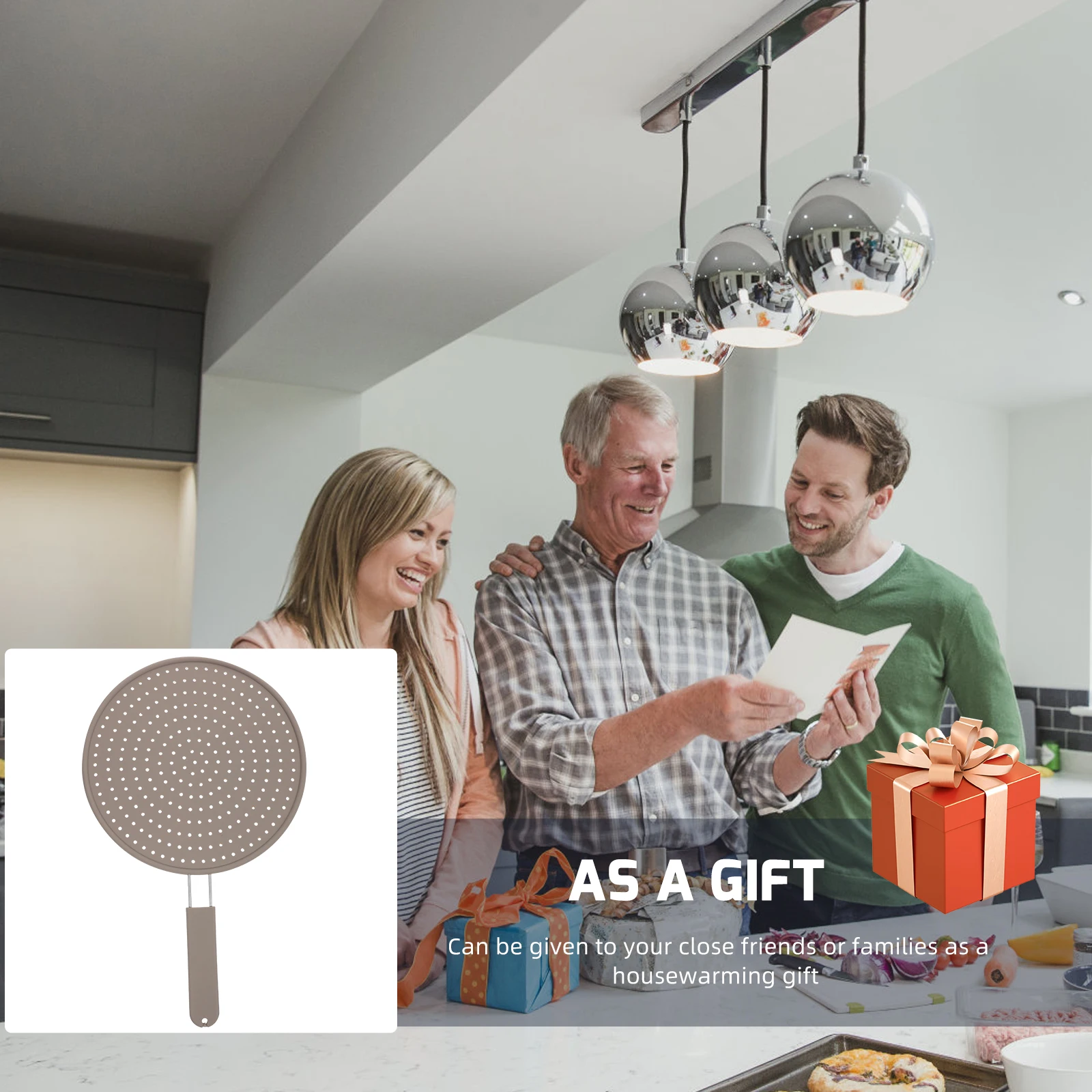 

Silicone Splatter Screen Premium Kitchen Pot Cover Heat Resistant Oil Splash Proof Lid Practical Anti Spill Splash Guard