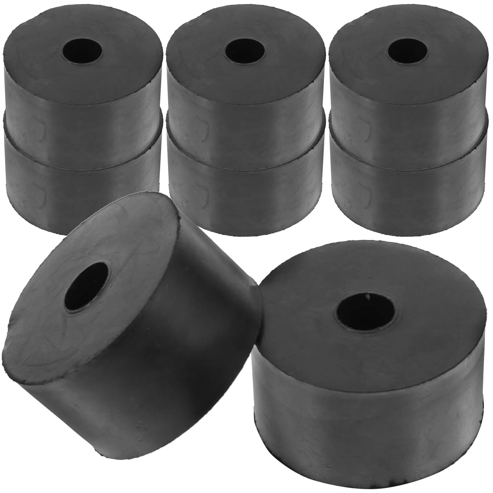 8Pcs Plant Pot Feet Rubber Risers Large Flowerpot Pads Shock Absorbing Nonskid Flower Pot Feet Outdoor Garden Planter Risers