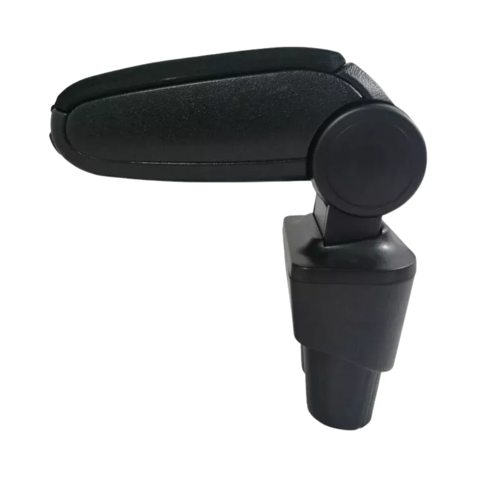 

For VW Caddy 2003-2018 Touran 2003-2015 Center Console Armrest Storage Box Black Leatherette / Fabric