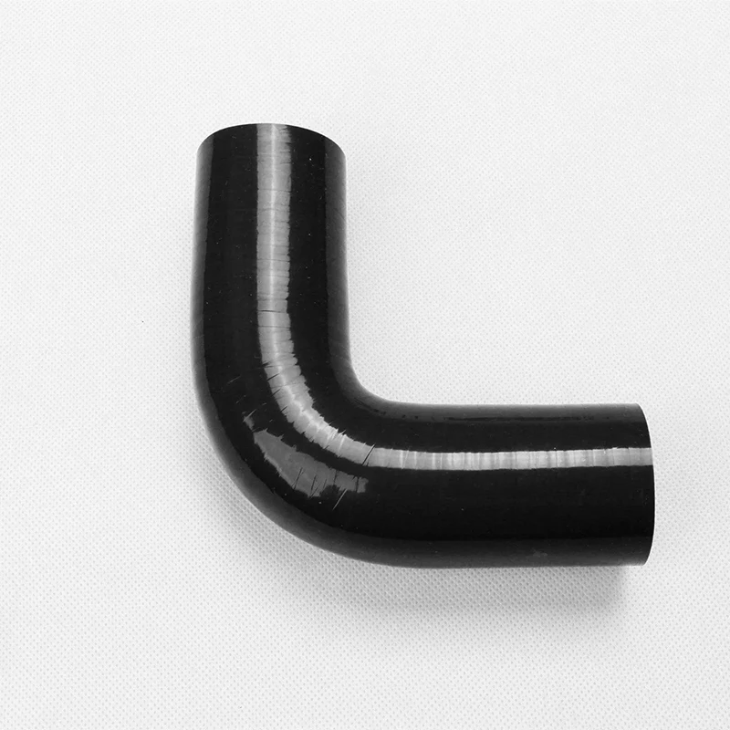 90 Degree Elbow General 30mm 32mm 35mm 40mm 38mm 45mm 51mm 54mm 60mm 48mm 57mm Silicone Coolant Intercooler Pipe Tube Hose Black