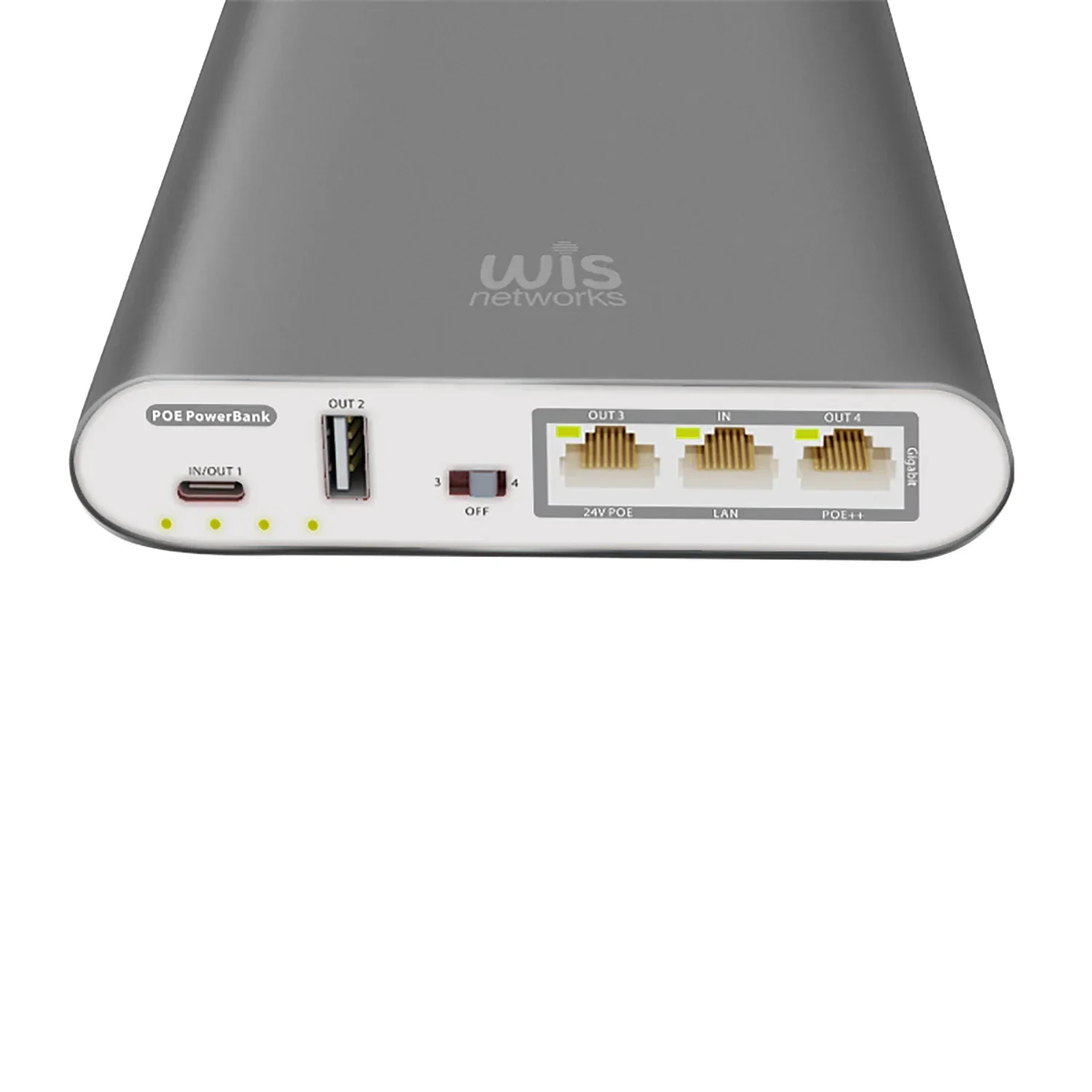 En stock: Batería Externa 802.3af/at/bt de 26400 mAh, 24V/48V para Proyectos ISP en Interiores y Exteriores, Compatible con Ubnt/Mikrotik/Mimosa/Cambium