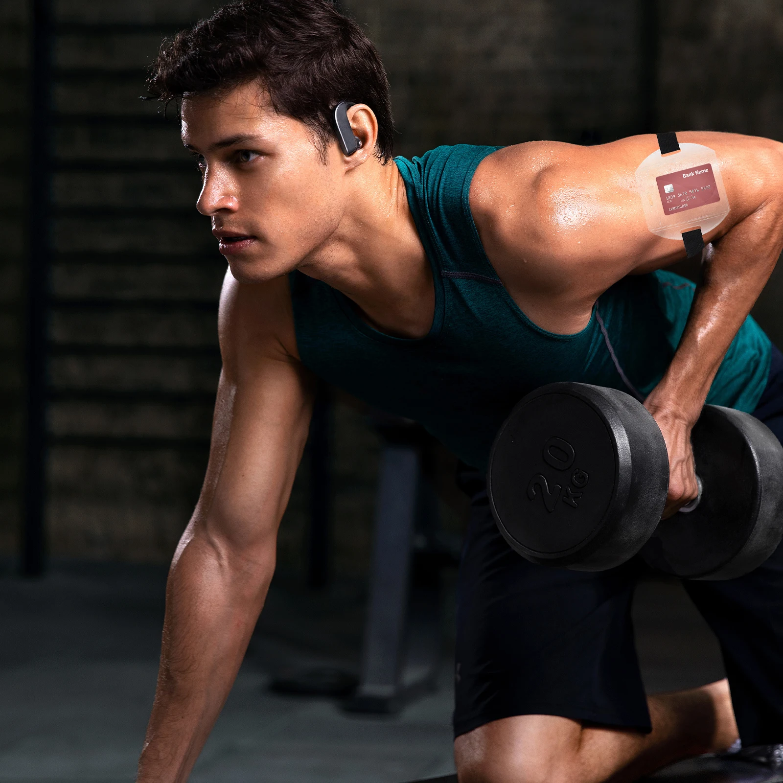 

2pcs Arm Holders Clear Adjustable Id Badge Holder For Worker Security Use Plastic Badge Protective Cover Office Airport