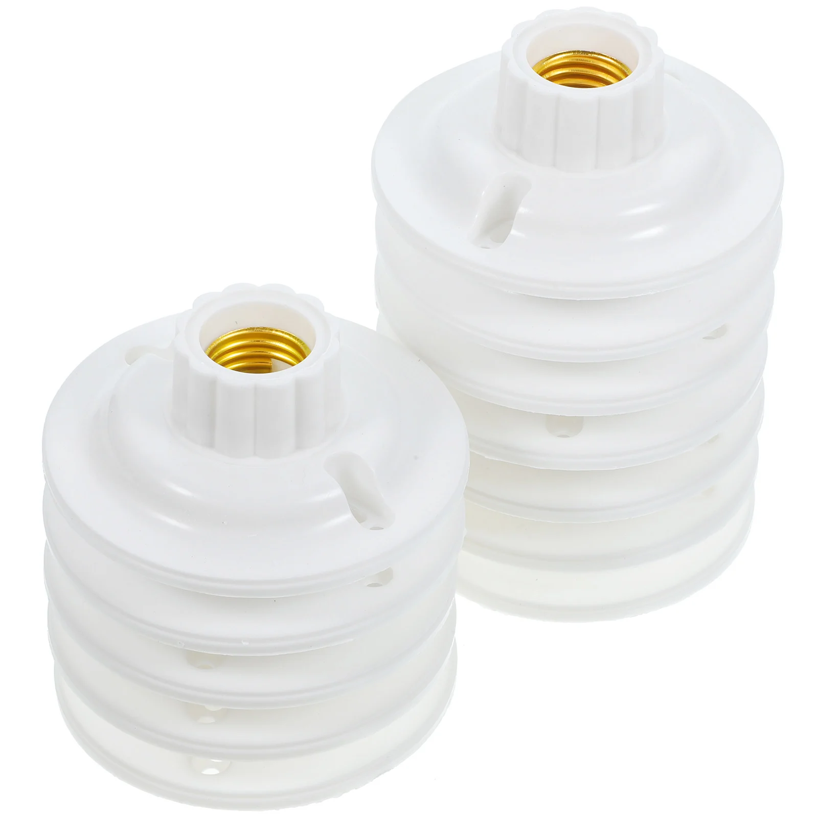 

12pcs Bulb Holder E27 Light Base Wall Ceiling Outdoor Lamp Socket Adapter Garage Workshop Light Bulb Converter Lamp Accessories