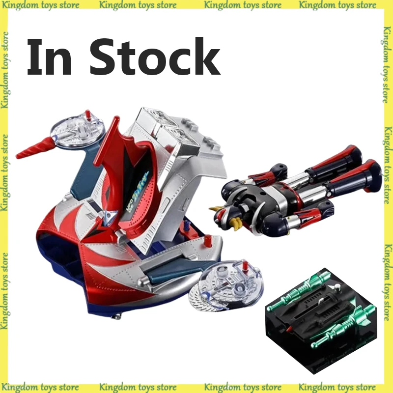 

Genuine Bandai DELUXE GRENDIZER SPAZER UFO Form Anime Figures CHOGOKIN 1975 Replica Action Figure Collectible Model Toys Gift