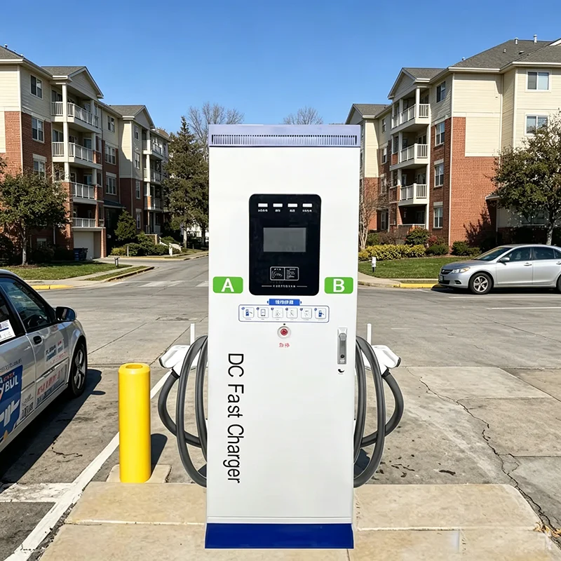 CCS1 Level 3 Charging Station, 150kW DC Fast Charger Fit for American Electric Vehicles