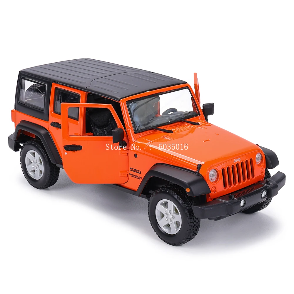 Maisto 1:24 NEW 2015 JEEP Wrangler Unlimited manufacturer authorized simulation alloy car model crafts decoration collection toy