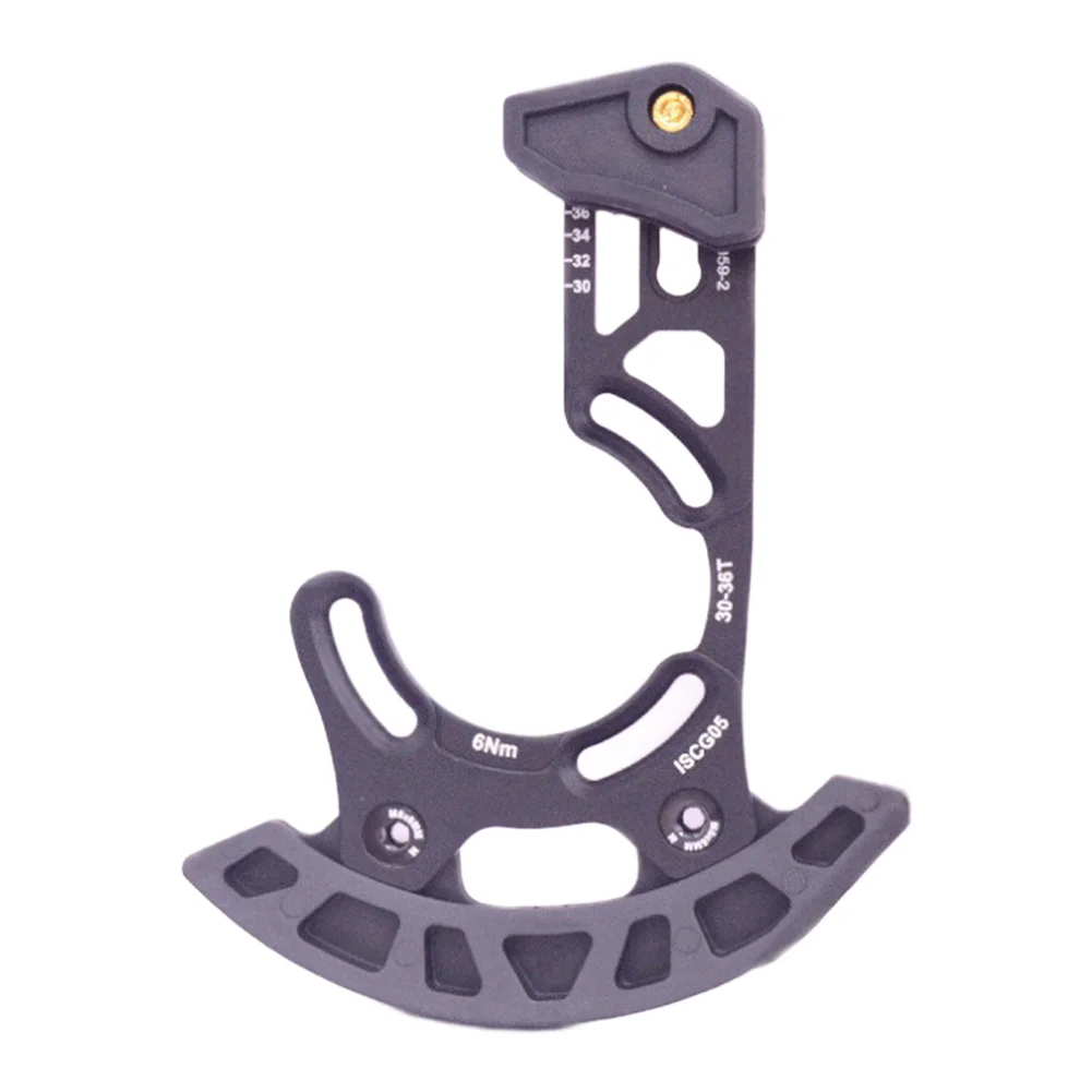 ISCG05 Compatible Aluminum Chain Guide for Downhill and Bikes with 28 Tooth to 36 Tooth Single Chainring Compatibility