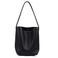 MENDY Bucket Bag Large Women's Bag Tote Bag Shoulder Bag Luxury Designer Genuine Leather Handbag Japanese Popular Bag Soft Row - Image 2