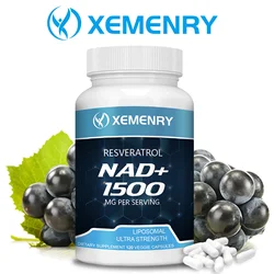 NAD + Resveratrol - Supports Cell Health, Whitens Skin, Metabolism Management