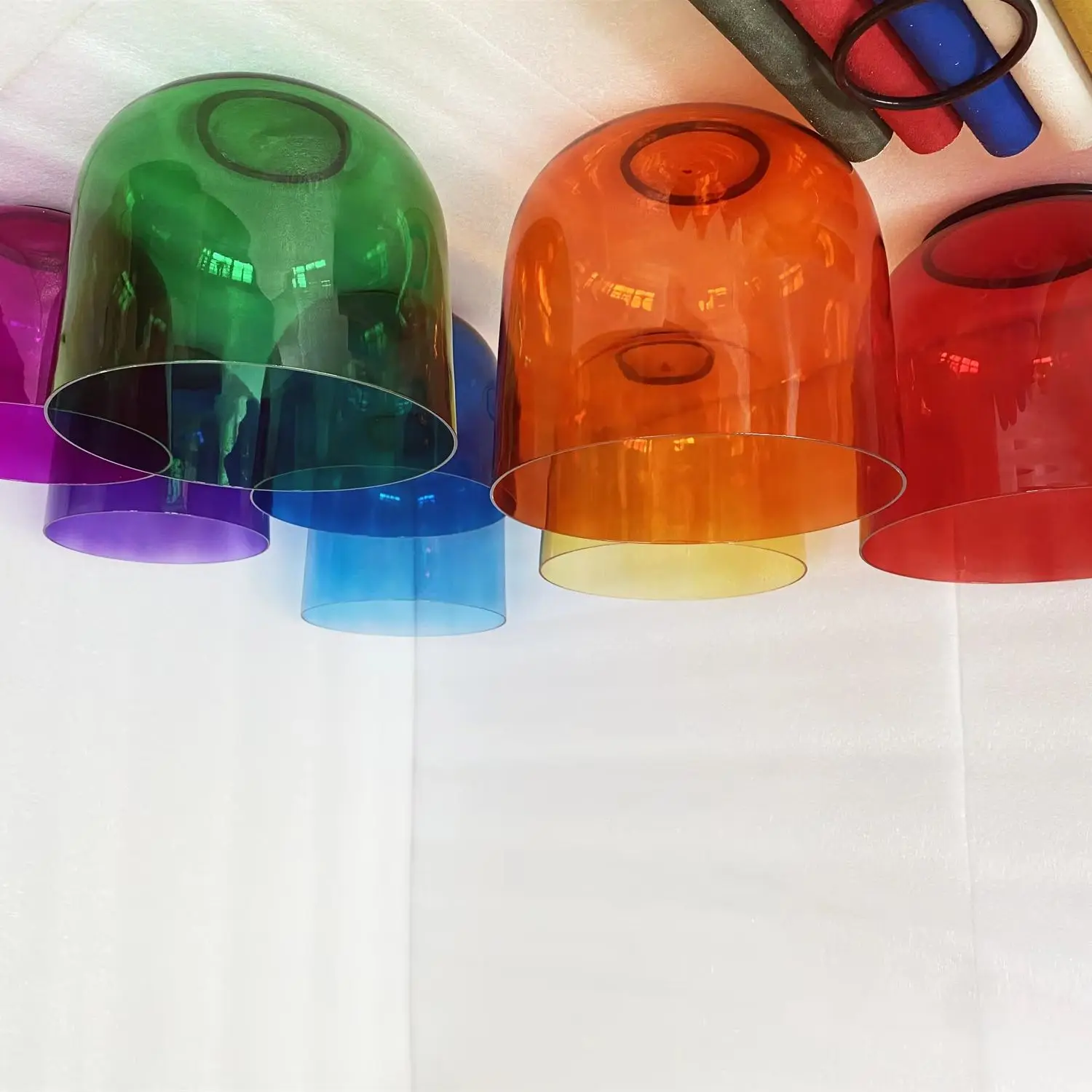 13 pcs  432Hz perfect pitch CDEFGAB C# D# F# G# A# and C4 3rd octave crystal singing bowls set light color series  8.5