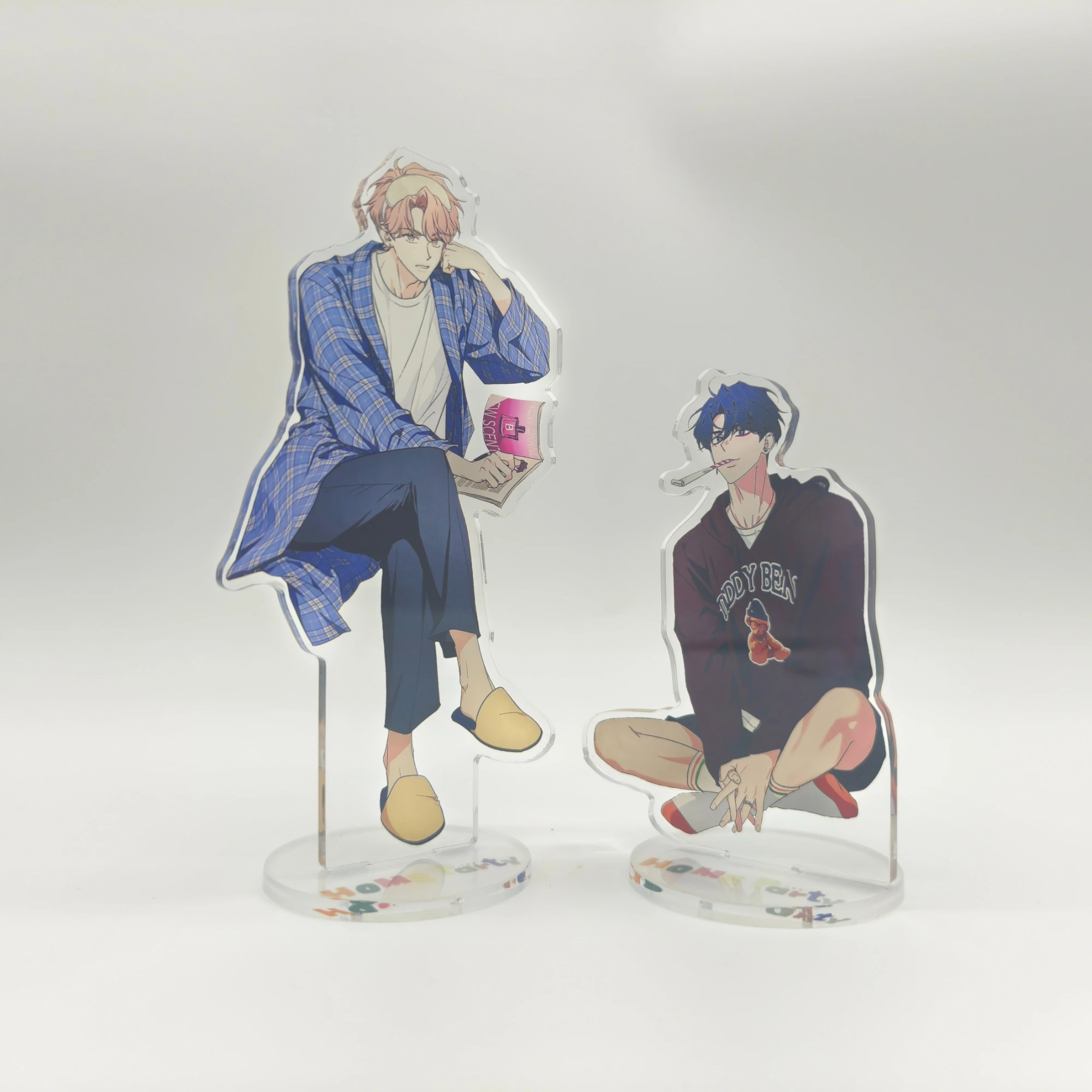Sketch Sweet Home Party BL Yaoi Manhwa Acrylic Standee Key Chain Anime Collectible Gift Desk Decor