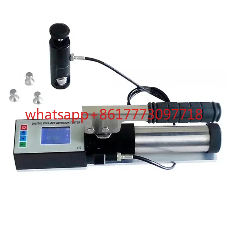 Pull off coating adhesion tester, digital pull off adhesion tester, adhesive strength using pull off adhesion tester